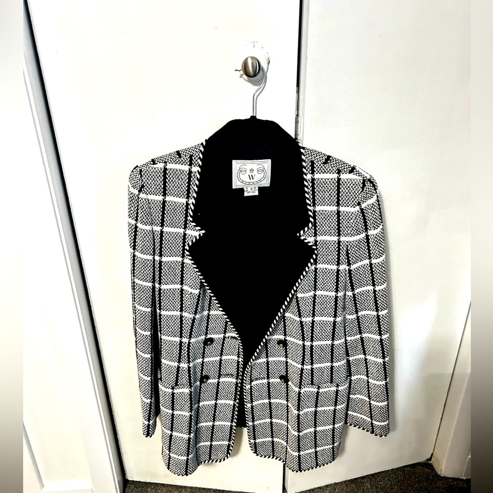 Wathne Vintage Equestrian Style Blazer